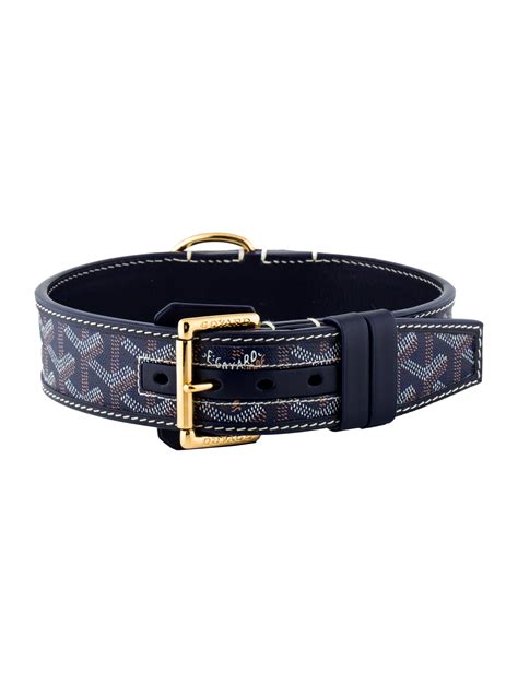 blue goyard dog leash|goyard dog collar price.